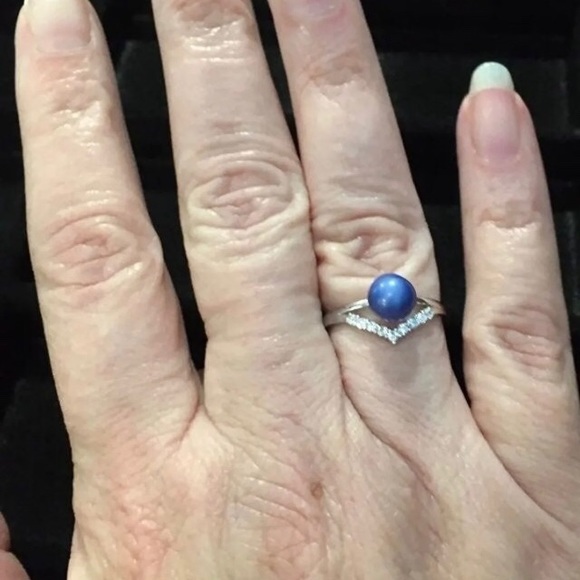 2 Pearl rings - Picture 4 of 5